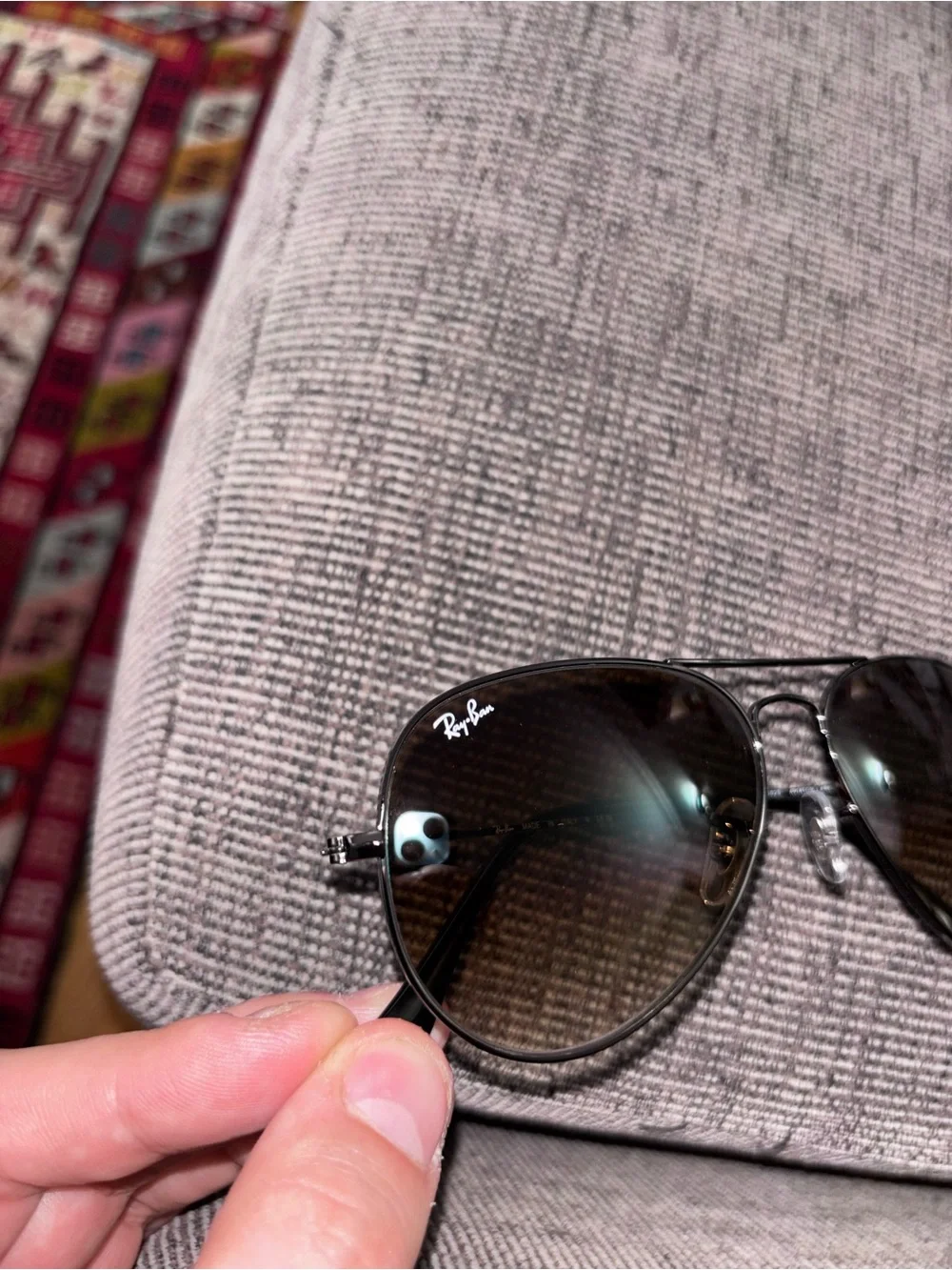 Ray-Ban Aviator Sunglasses - Brown Gradient Lenses